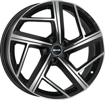 Stahlgruber MAK Wheels Qvattro (8.5x20)schwarz poliert MAK Wheels Qvattro (8.5x20)