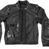 Motorradjacken Stahlgruber Acerbis Discovery Ghibly Regenjacke schwarz