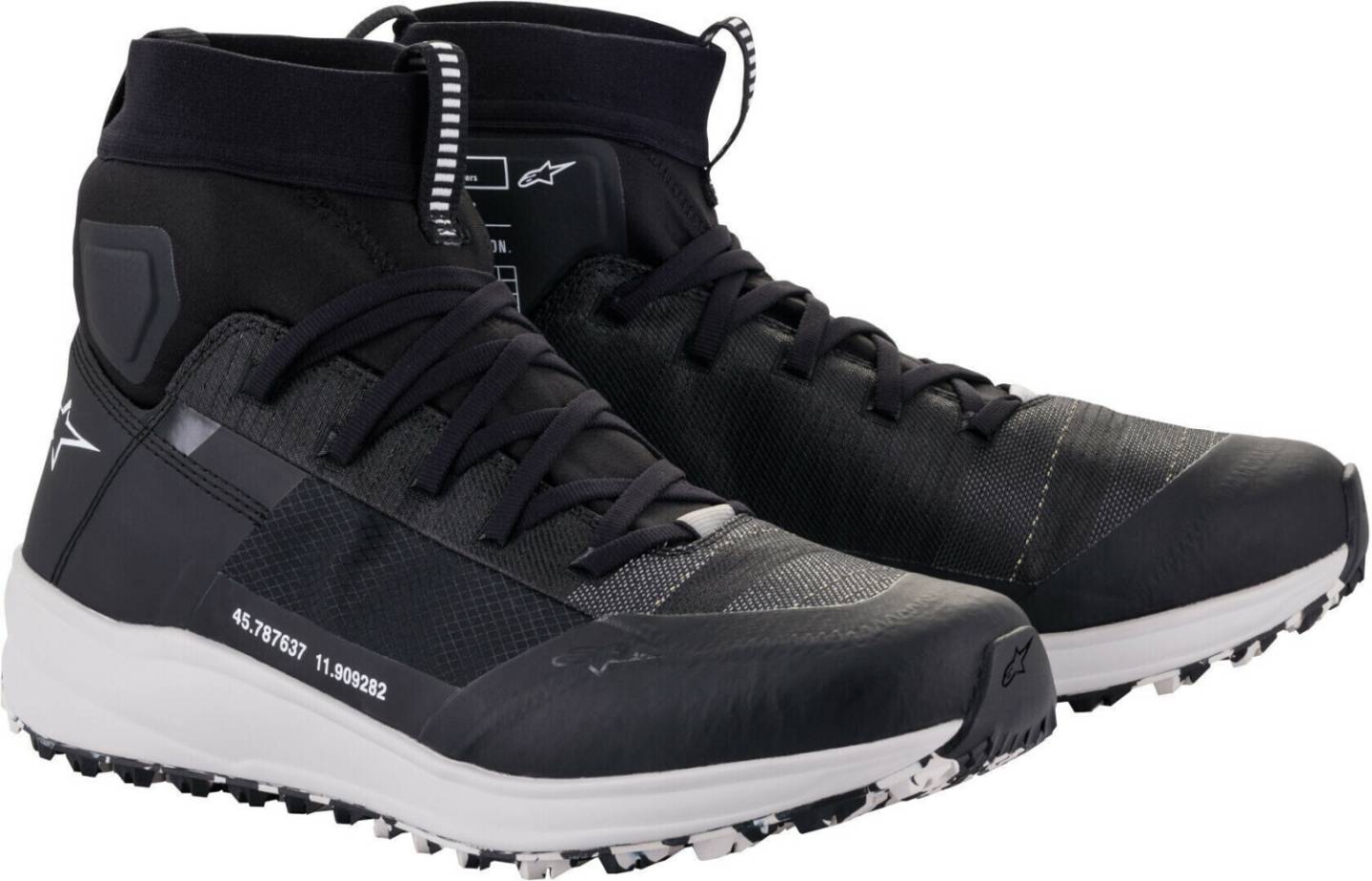 Stahlgruber Alpinestars Speedforce ShoesBlack/White Motorradstiefel