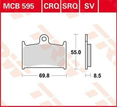 Stahlgruber TRW MCB595 Auto-Bremsanlagen