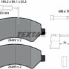 Auto-Bremsanlagen Stahlgruber Textar 2446705