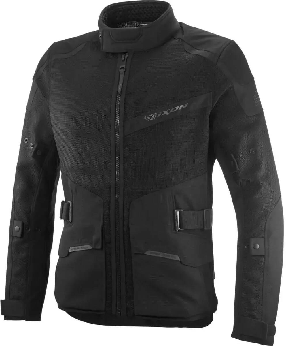 Motorradjacken Stahlgruber IXON M-Njord Jacketblack