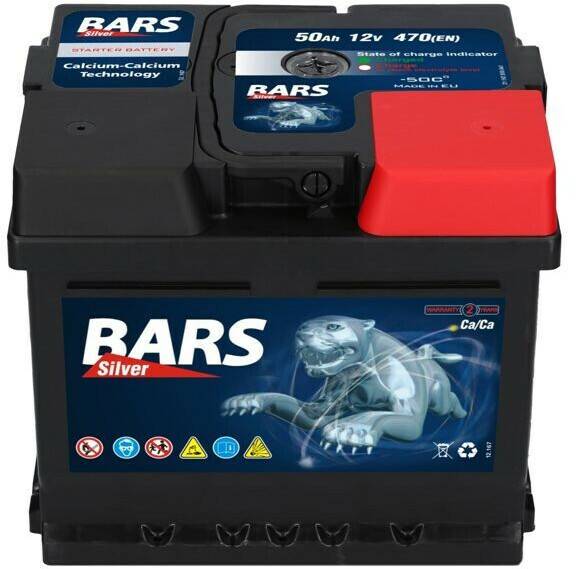 Stahlgruber BARS Silver GS50 12V 50Ah Autobatterien