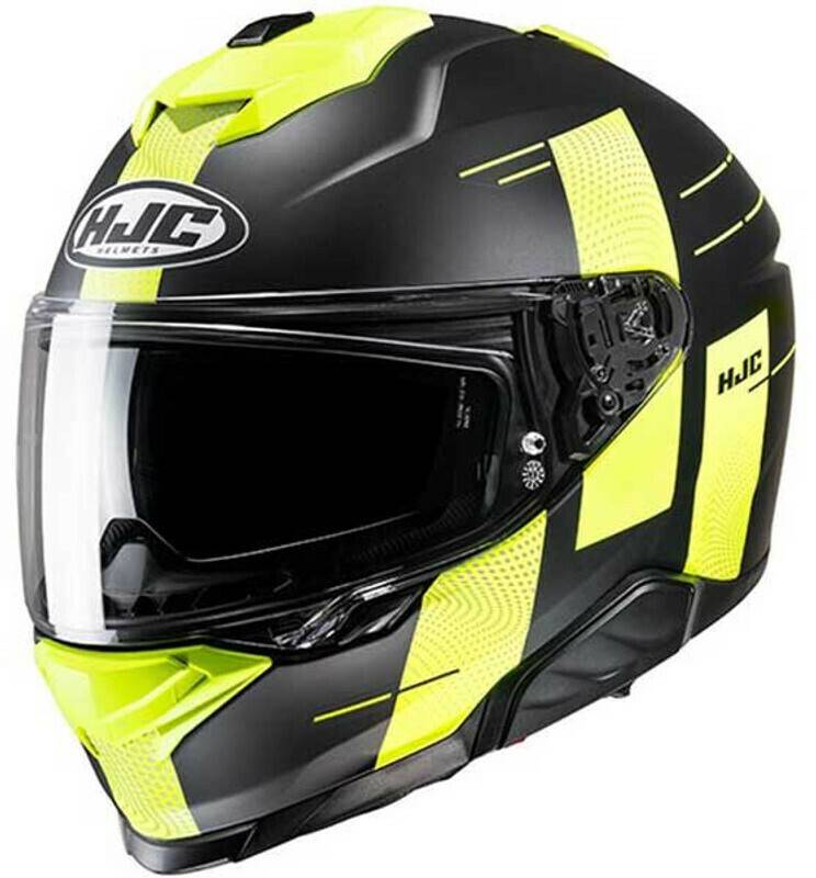 HJC I71 Stahlgruber HJC I71Peka black/yellow