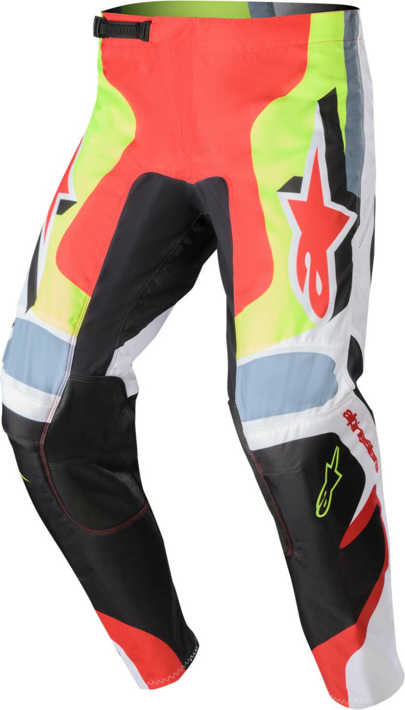 Motorradhosen Stahlgruber Alpinestars Fluid Agent Pantsblack/red/yellow