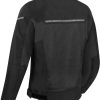 Motorradjacken Stahlgruber Bering Bering Ozone Textiljacke wasserdicht Schwarz