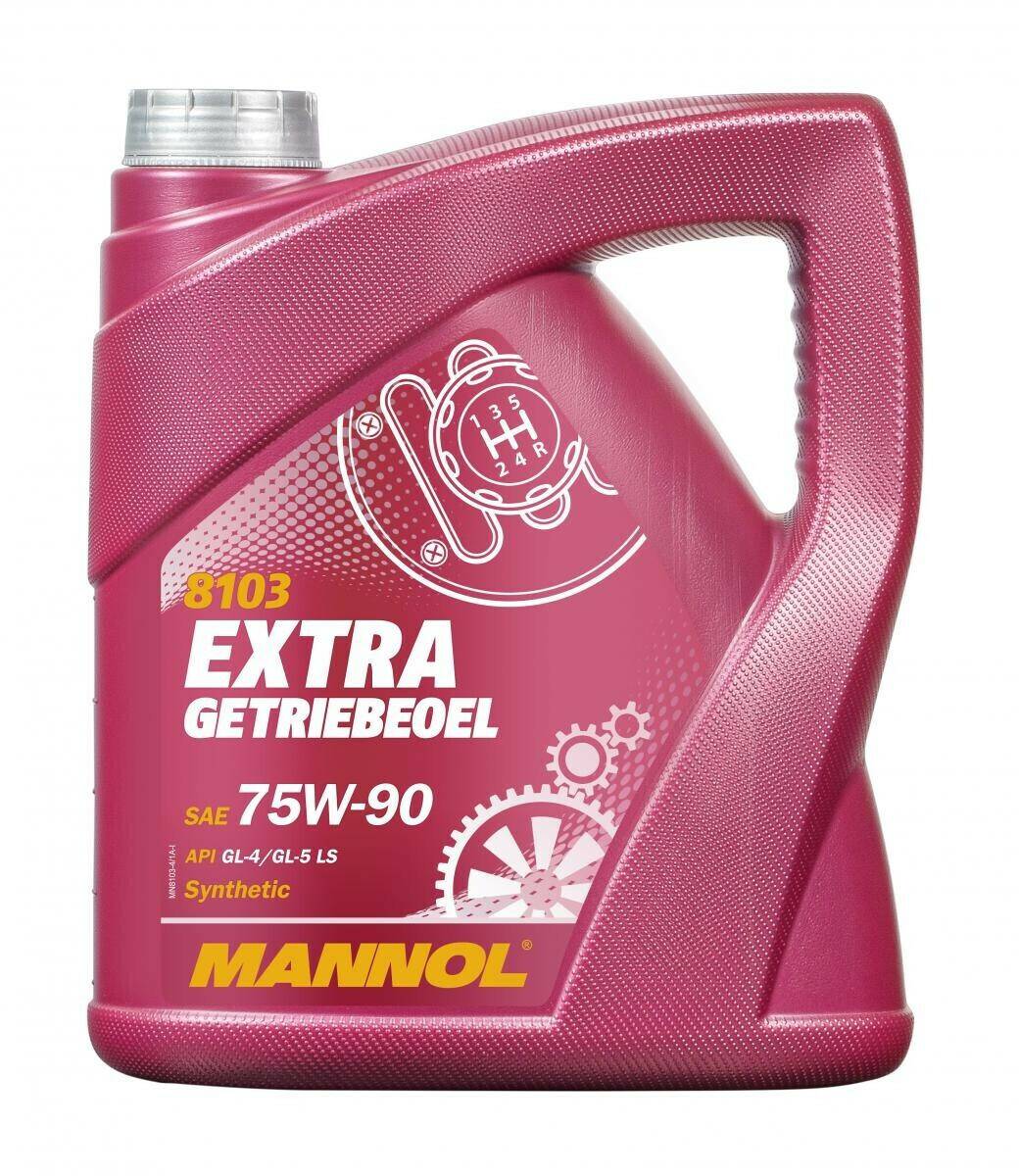 Stahlgruber Mannol Extra Getriebeöl 75W-904 l Mannol Extra Getriebeöl 75W-90