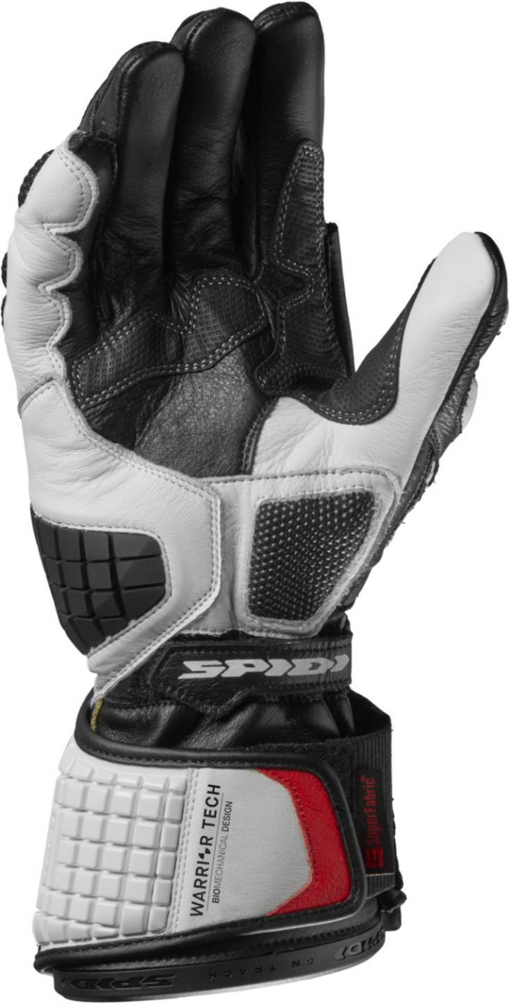 Stahlgruber Spidi Carbo Track EvoBlack/White Motorradhandschuhe