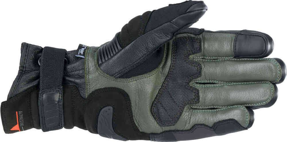 Motorradhandschuhe Stahlgruber Alpinestars Belize V2 Drystarblack forest/brown