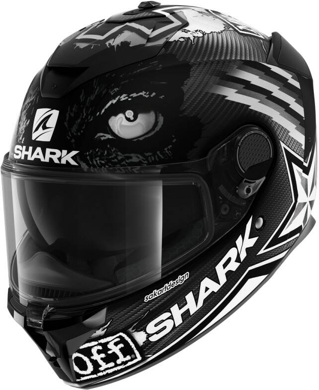 SHARK Spartan GT Carbon Stahlgruber SHARK Spartan GT CarbonRedding Carbon/White/Anthracite