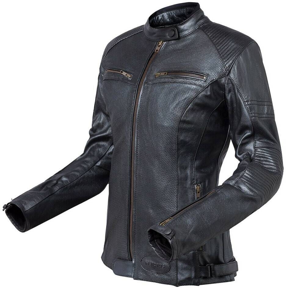 Stahlgruber Invictus Olympia Damenjacke schwarz Motorradjacken