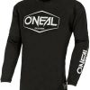 Stahlgruber O'Neal Element Cotton Hexx V.22 schwarz/weiß Motocross-Jerseys