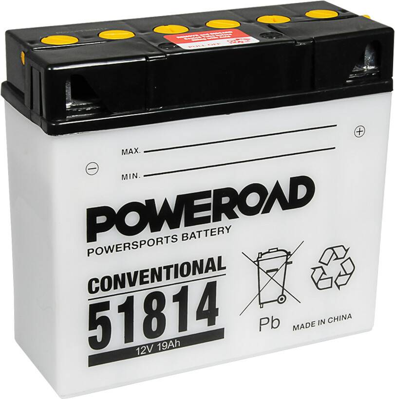 Stahlgruber Poweroad 12V 18Ah 51814 Motorradbatterien