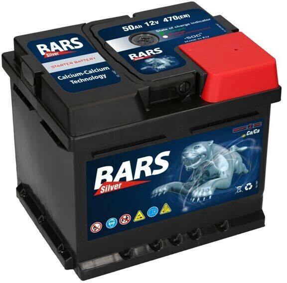 Stahlgruber BARS Silver GS50 12V 50Ah Autobatterien