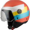 Stahlgruber NZI Zeta 2 Open Face Helmet Orange Motorradhelme