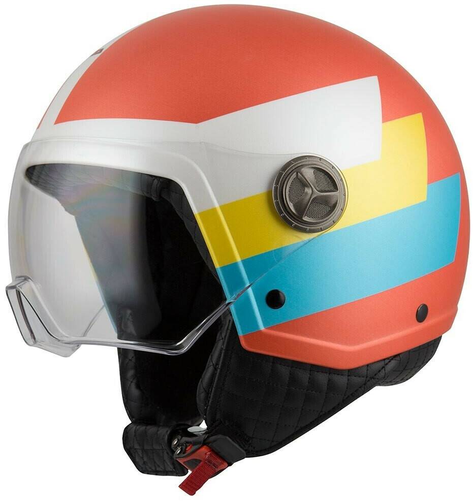 Stahlgruber NZI Zeta 2 Open Face Helmet Orange Motorradhelme