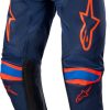 Stahlgruber Alpinestars Racer Narin Junior Pantsblue/orange Motorradhosen