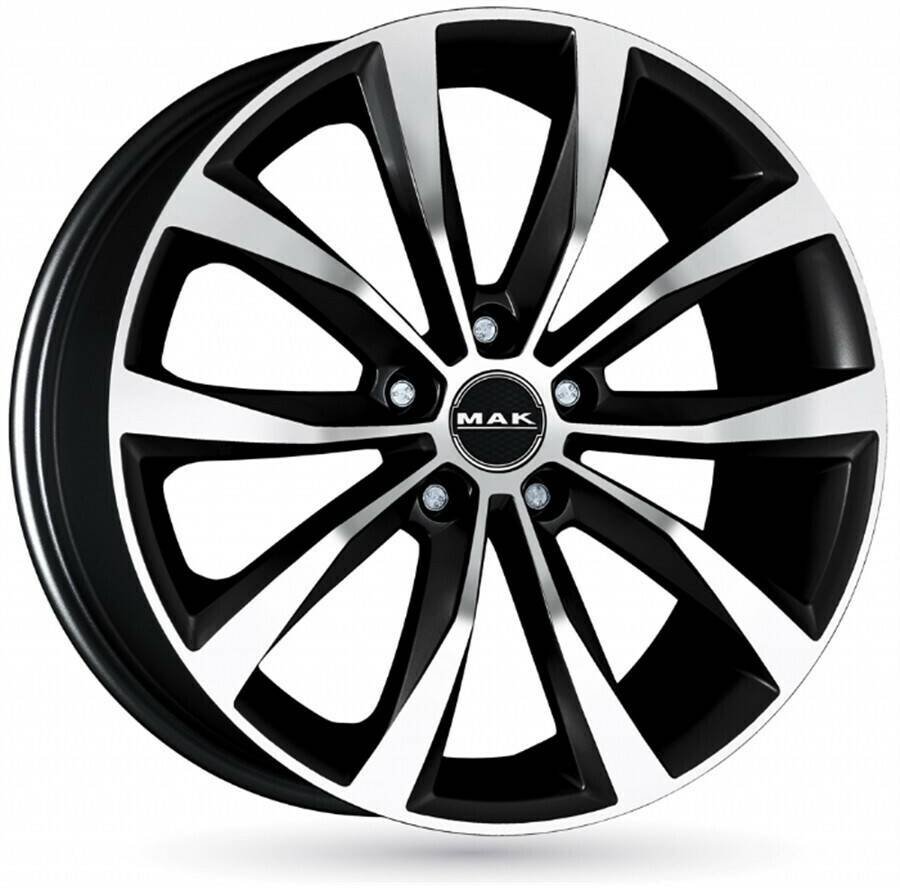 Felgen Stahlgruber MAK Wheels Wolf black mirror (7.5x18)