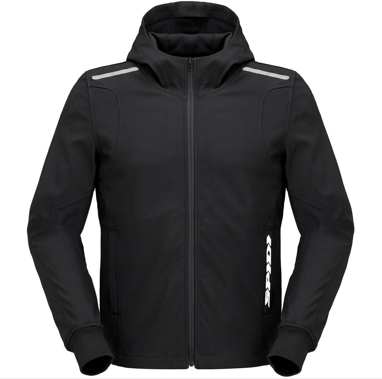 Stahlgruber Spidi Hoodie Armor Lightblack Motorradjacken