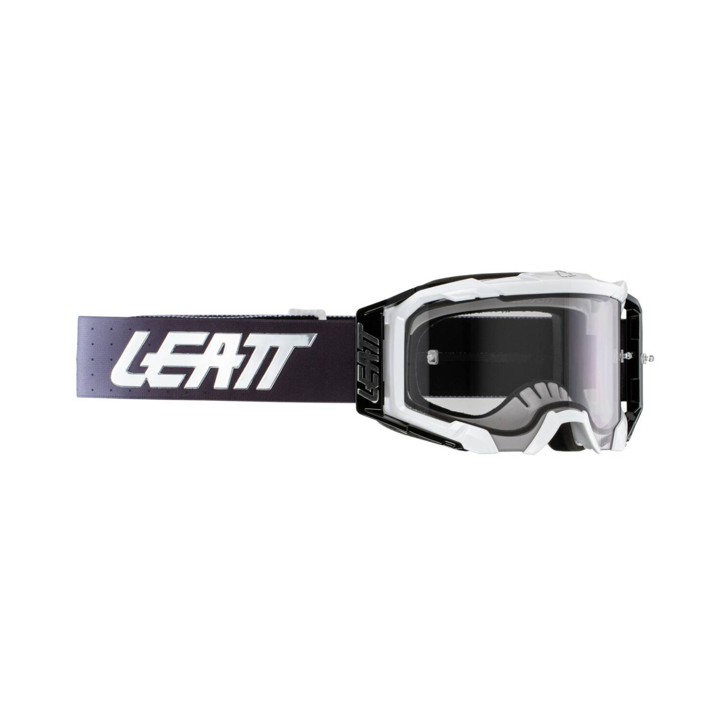 Stahlgruber Leatt Goggles Velocity 5.5(2024) white/purple Motocrossbrillen