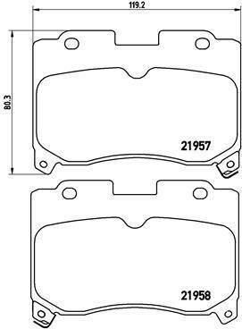 Stahlgruber Brembo P 83 090 Auto-Bremsanlagen