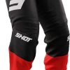 Stahlgruber Shot Devo Reflex Motocross Hose black/rot Motorradhosen