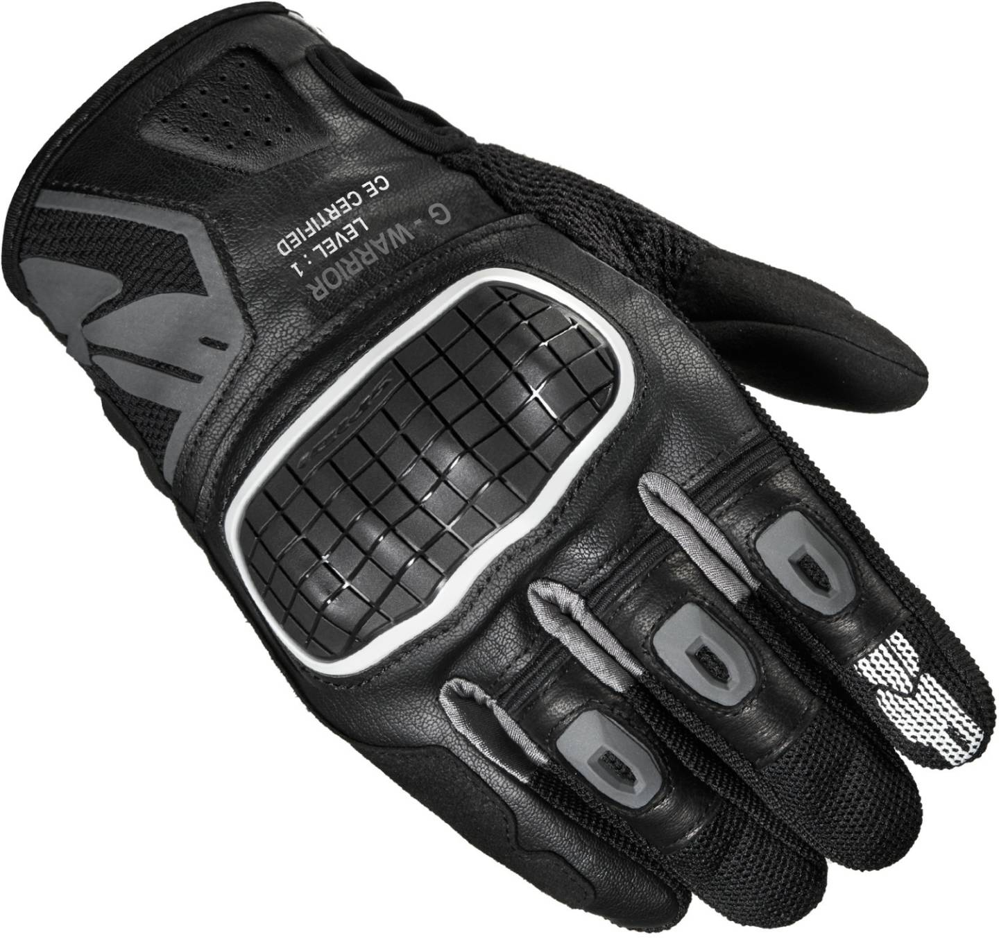 Stahlgruber Spidi G-WarriorBlack Motorradhandschuhe