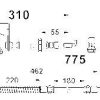 Stahlgruber ATE Bremsschlauch vorne links für Peugeot 508, Citroen C5 (24.5161-0775.3) Auto-Bremsanlagen