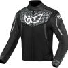 Motorradjacken Stahlgruber Berik Camo Street Jacke schwarz/weiss