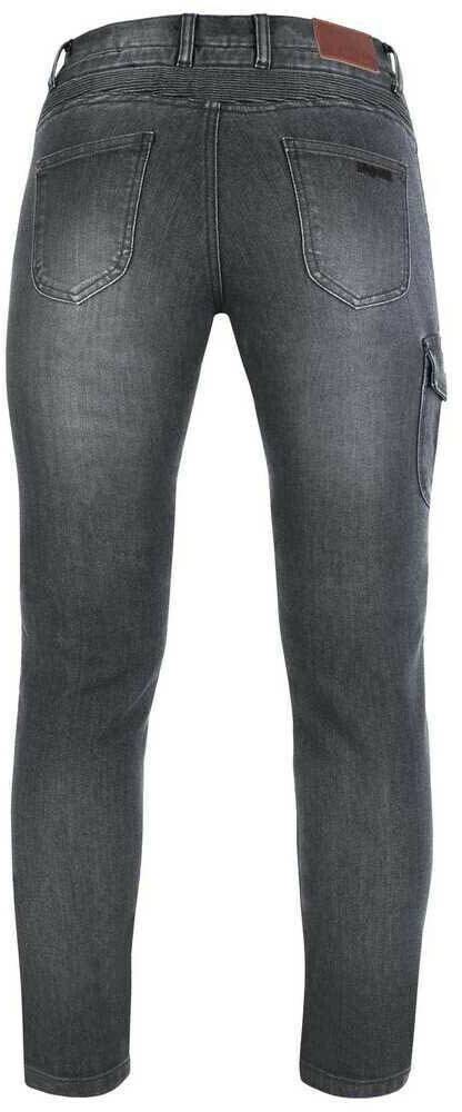 Stahlgruber Broger Ohio Jeans Grau Damen Motorradhosen