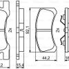 Auto-Bremsanlagen Stahlgruber Bosch Bremsbeläge vorne für Mitsubishi Space Star Attrage (0 986 494 878)