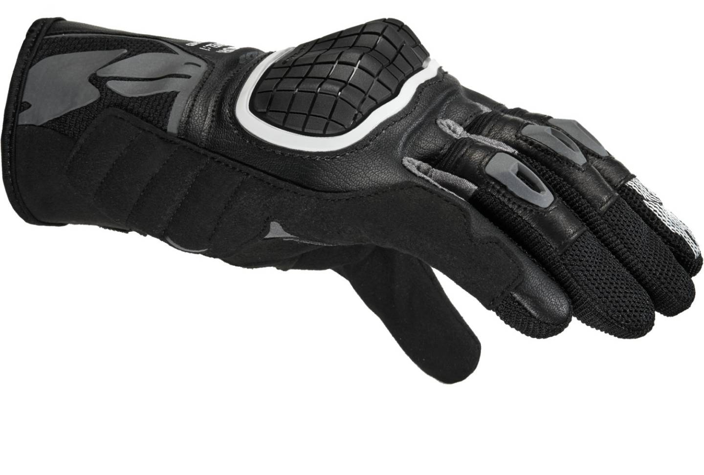 Stahlgruber Spidi G-WarriorBlack Motorradhandschuhe