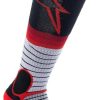 Stahlgruber Alpinestars Pro Motocross Socken schwarz/rot Motorrad Unterwäsche