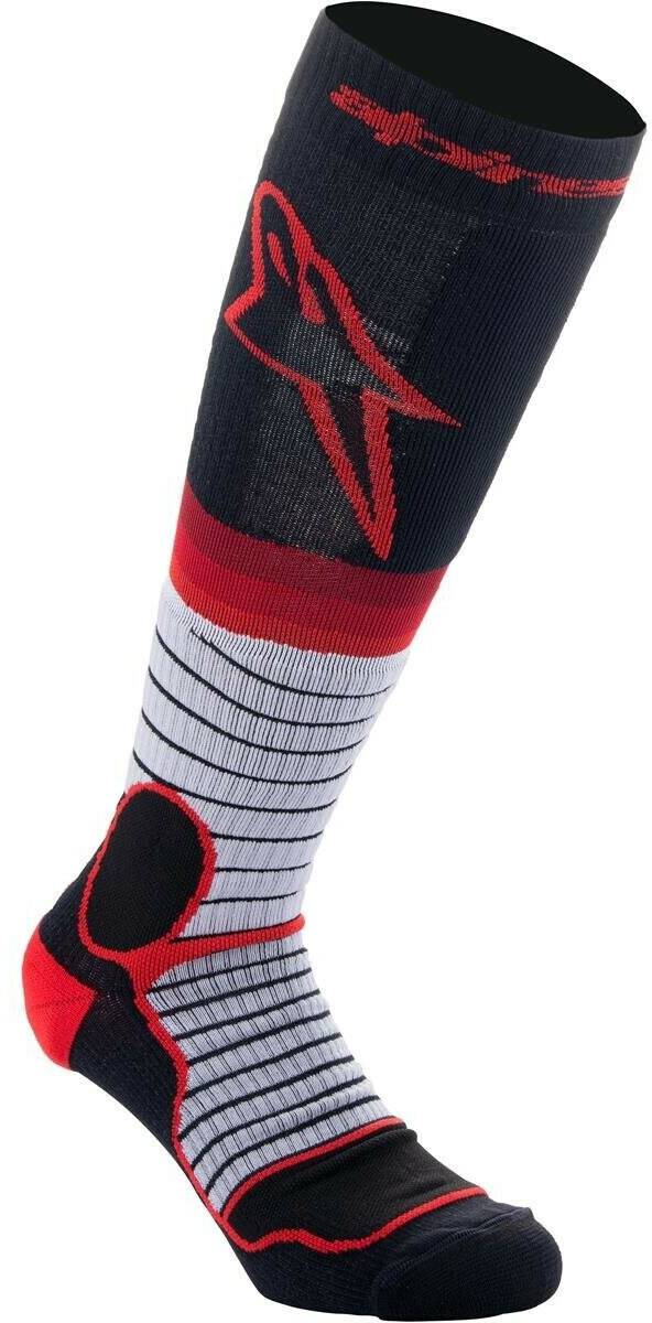 Stahlgruber Alpinestars Pro Motocross Socken schwarz/rot Motorrad Unterwäsche