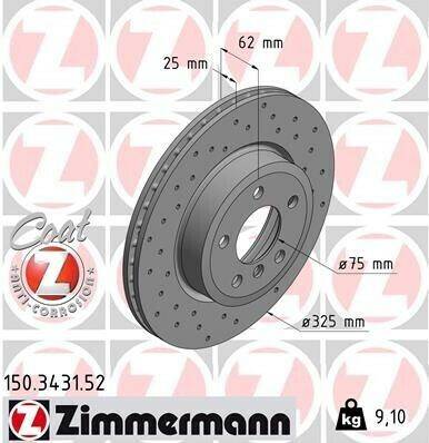 Stahlgruber Zimmermann 150.3431.52 Auto-Bremsanlagen