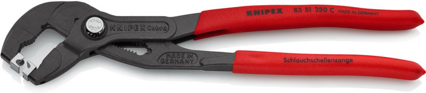 Stahlgruber Knipex Schlauchschellenzange 8551250C KFZ Werkzeuge