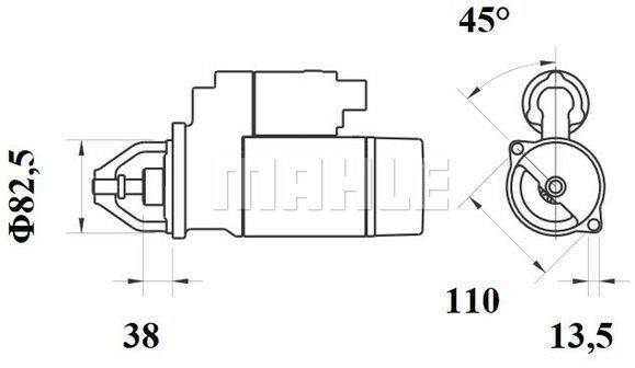 Stahlgruber Mahle OX 417D Ölfilter