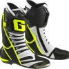 Stahlgruber Gaerne GP1 EvoWhite/Black/Yellow Motorradstiefel