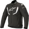 Motorradjacken Stahlgruber Alpinestars T-GP R V2 Jackeschwarz/weiss