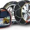 Schneeketten Stahlgruber Compass WINTER für Reifen 255/45 R15 geprüft (x100) 1 Paar