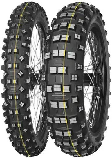 Motorradreifen Stahlgruber Mitas Terra Force-EF Super 120/90 -18 65R TT Yellow