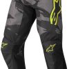 Motorradhosen Stahlgruber Alpinestars Racer Tactical Pants 2022Grey Camo/Yellow