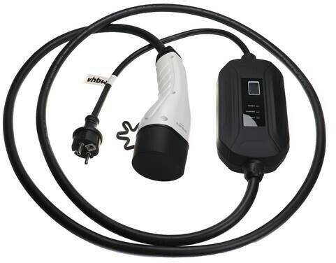 Stahlgruber vhbw Ladekabel Typ 2 zu Typ F CEE 7/7 kompatibel mit Renault Scenic E-Tech Scenic Elektroauto 1-phasig 16 A 3,5 kW 3 m Elektroauto-Ladekabel