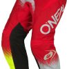 Stahlgruber O'Neal Element Pants Racewear V.22red/yellow Motorradhosen