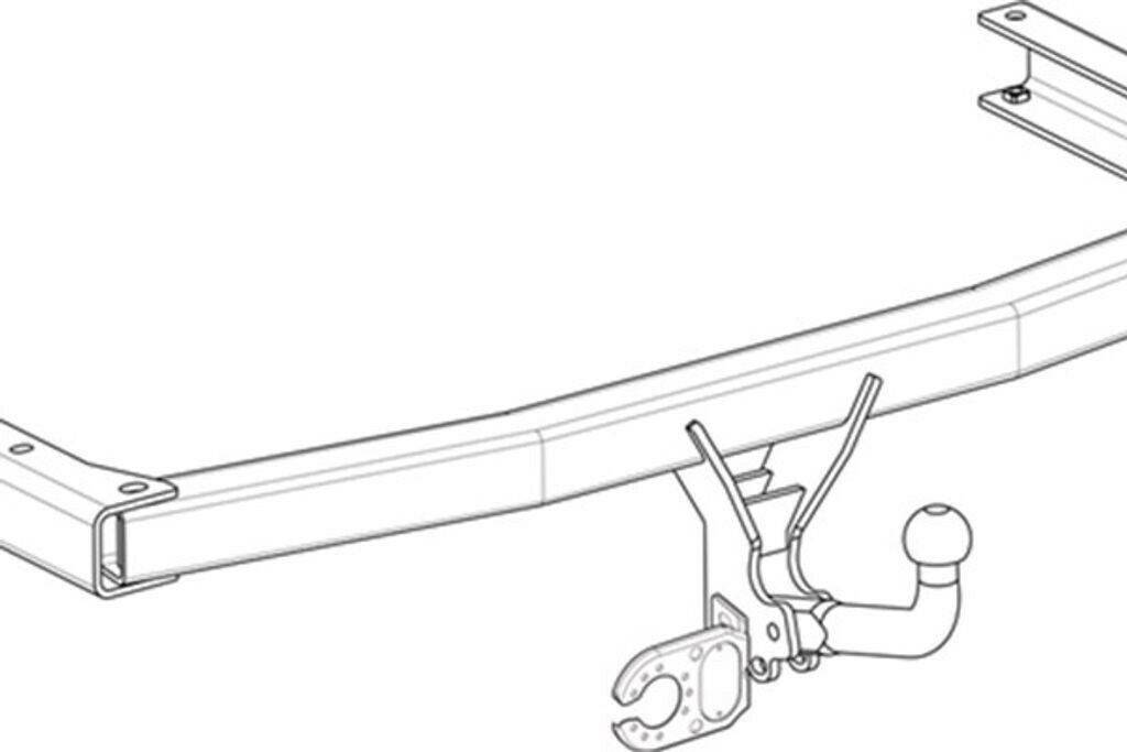 Anhängerkupplungen & Elektrosätze Stahlgruber Brink Anhängevorrichtung mit starrem Kugelkopf für Audi A6 C6 (511700)