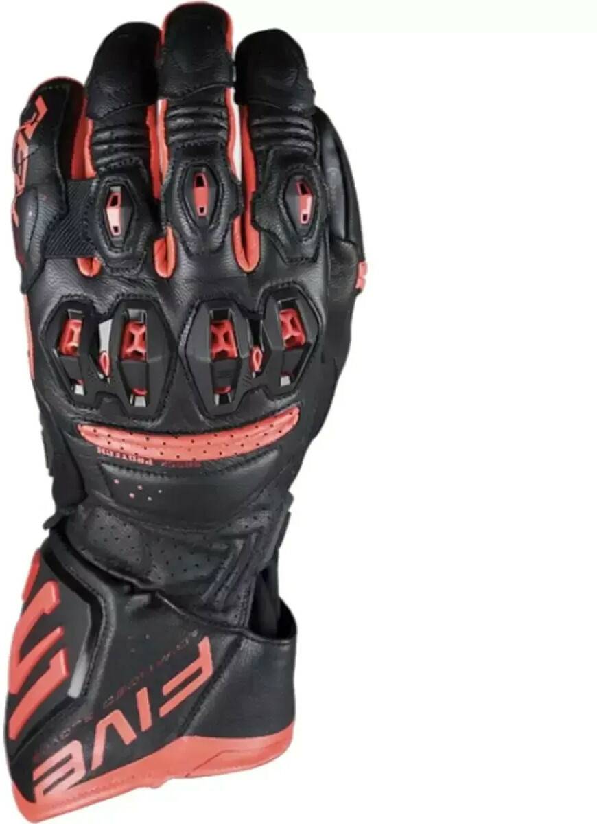 Stahlgruber Five Gloves RFX3 Evo Glovesblack/red Motorradhandschuhe