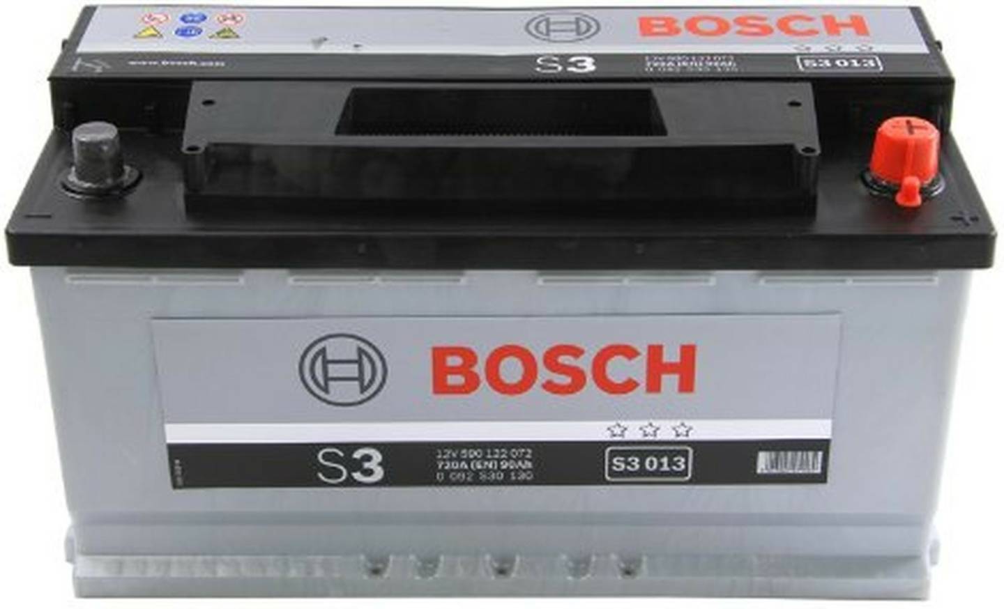 Autobatterien Stahlgruber Bosch S3 12V 90Ah (0 092 S30 130)