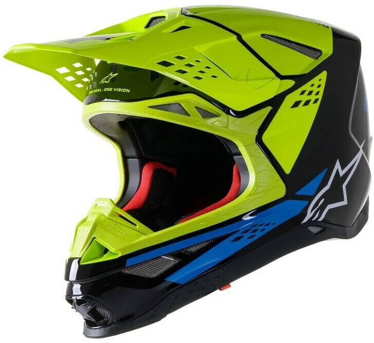 Stahlgruber Alpinestars Supertech M8 FactoryBlack/Yellow Fluo/Blue Glossy Alpinestars Supertech M8 Factory