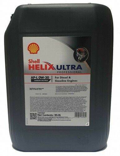 Shell Helix Ultra Professional AP-L 0W-30 Stahlgruber Shell Helix Ultra Professional AP-L 0W-3020 l