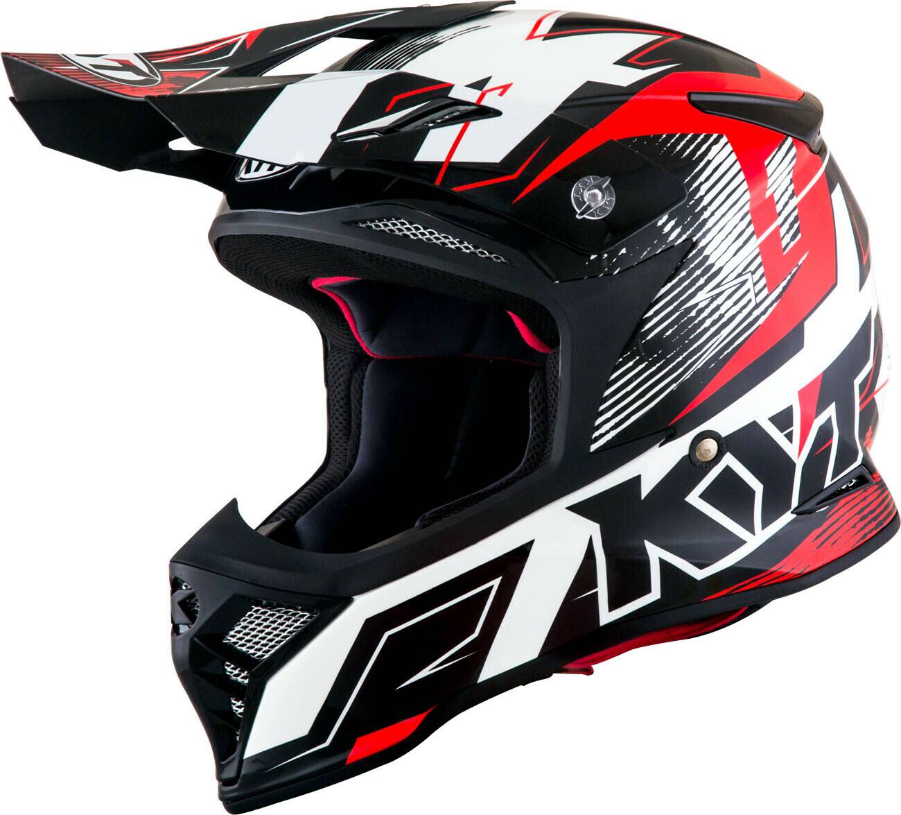 KYT Helmet Skyhawk Stahlgruber KYT Helmet SkyhawkDigger White/Red